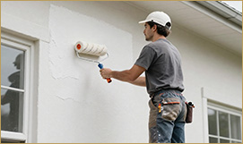 External Wall With Pure Acrylic Paint