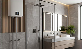 Geyser Point In Master Bathroom