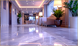 Designer Tile Flooring And Dado Up To Lintel Level