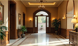 Decorative Typical Floor Lobbies