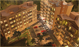 Residential Complex with 3 Buildings